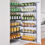 سوپر تاندم لولایی کمدی کریستال ارتفاع 160 و عرض 45 سانتی متر فانتونی کد E102