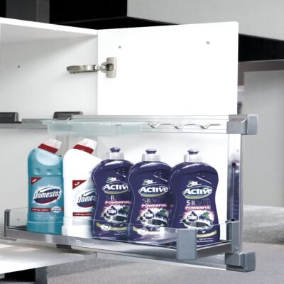 سوپر مواد شوینده زیر سینکی کریستال متصل به بدنه عرض 30 سانتیمتر فانتونی کد F152