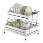 سبد آبچکان کنار سینک سری 2 رنگ سفید سایز 50 فانتونی کد H022