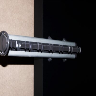 جای کمربند و کروات دیواری ریلی سری 1 رنگ طوسی فانتونی کد J152