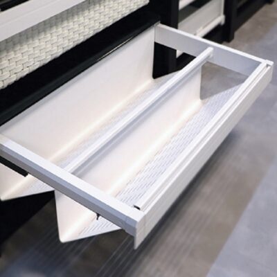 جا کفشی ریلی داخل کمد رنگ سفید طرح ایتالین سایز 90 فانتونی کد J530