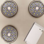چراغ LED زیر کابینتی سری 15 سه تایی گرد فانتونی کد N133