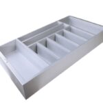 جای قاشق و چنگال چوبی رنگ سیلور جهت یونیت عرض 45 فانتونی کد O051