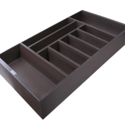 جای قاشق و چنگال چوبی قهوه ای جهت یونیت عرض 45 فانتونی کد O081