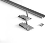 لوازم اینر ریل اسلیم با براکت شیشه جلو و ارتفاع 106 میلیمتر فانتونی کد B493