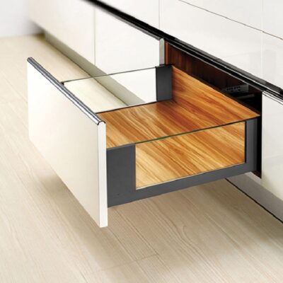 ریل بدنه دار اسلیم شیشه 40 کیلوگرمی نوک مدادی ارتفاع 193 میلیمتر عمق 40 فانتونی کد B508