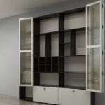 مکانیزم درب تاشو آکاردئونی دو درب حداکثر عرض 80 سانتی متر فانتونی کد K013