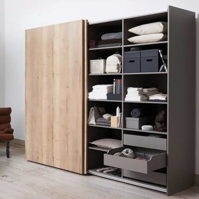 مکانیزم ریلی تاپ لاین 240 سانتی متر روکار دو درب با عرض حداکثر 120 سانتی متر فانتونی کد K025