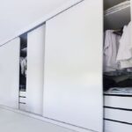 مکانیزم تاپ لاین NM3 (3 درب) چوبی توکار با عرض120 سانتی متر فانتونی کد K124