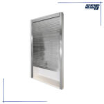 مکانیزم دستی درب کرکره ای PVC سیلور مات فانتونی کد C073