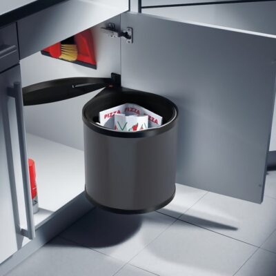 سطل چند منظوره توکار لولایی هایلو مدل مونو جهت یونیت عرض 40 سانتیمتر 3515071 فانتونی کد Q340