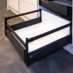 ریل بدنه دار دبل باکس اینر بلند با فرانت آلومینیوم عمق 40 فانتونی کد B028