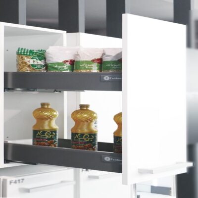 سوپر لردر 2 طبقه کوتاه زیر صفحه دبل باکس با عرض آزاد و عمق 30 فانتونی کد F411