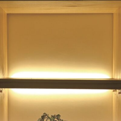 چراغ LED داخل کمد و کابینت پشت شلف چوبی با نور 2 طرفه 12 وات سری 27 سایز 90 فانتونی کد N564