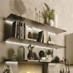 چراغ LED شلف آلومینیومی رنگ مشکی مات به همراه ترانس مدل نکسا (Nexa) عمق 28 و عرض 60 سانتیمتر فانتونی کد N681