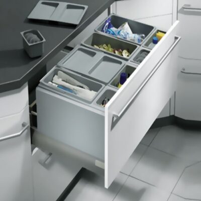 سطل چند منظوره توکار متصل به بدنه هایلو مدل ایکس ایکس ال جهت یونیت عرض 90 سانتیمتر 3630901 فانتونی کد Q190