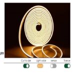 چراغ LED نوار سیلیکونی نرم طول 50متر و عمق 1سانتیمتر و عرض 0/4 سانتیمتر فانتونی کد N699