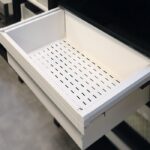 سبد فلزی ریلی داخل کمد رنگ سفید طرح ایتالین سایز 60 فانتونی کد J525