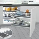 مجیک کرنر کابینت زمینی آرام بند نانو کوتینگ یونی هوپر کد WB2106