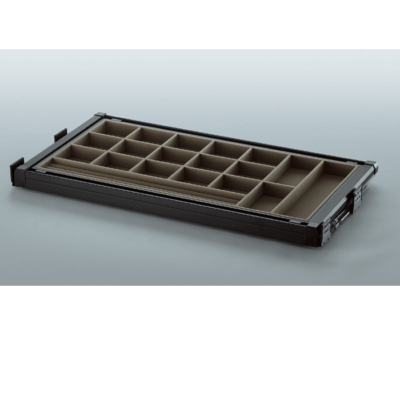 جای کمربند و کروات و زیورآلات چرمی ریلی Mocca Series  یونی هوپر کد WS4117