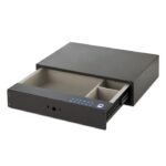 گاو صندوق ریلی دیجیتالی به همراه اثر انگشت رنگ موکا سایز 40 سانتیمتر یونی هوپر کد WS4138