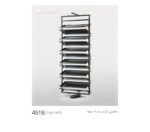 جا کفشی گردان 8 طبقه رنگ موکا یونی هوپر کد WS4518G