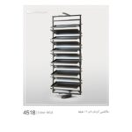 جا کفشی گردان 8 طبقه رنگ موکا یونی هوپر کد WS4518G