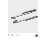 ریل تاندم نیمه فول سه بعدی یونی هوپر کد CL22