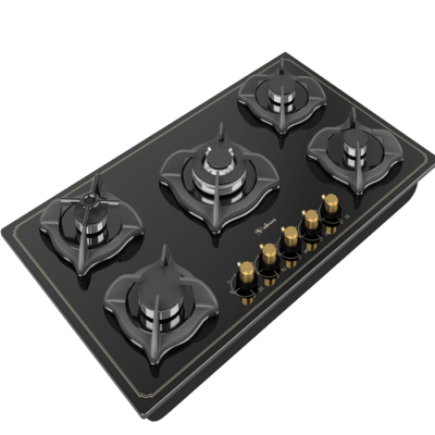 اجاق گاز رومیزی شیشه ای 5 شعله داتیس کد DG 535