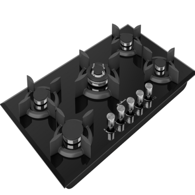 اجاق گاز رومیزی شیشه ای 5 شعله داتیس کد DG 536