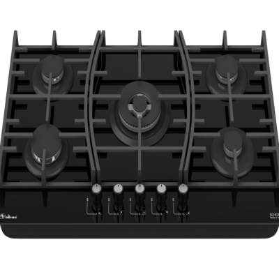 اجاق گاز رومیزی شیشه ای 5 شعله داتیس کد DG 545