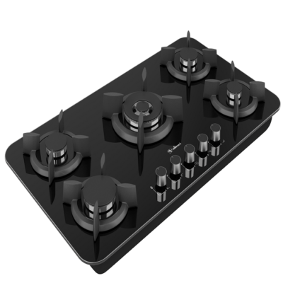 اجاق گاز رومیزی شیشه ای 5 شعله داتیس کد DG 591