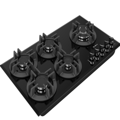 اجاق گاز رومیزی شیشه ای 5 شعله داتیس کد DG 593