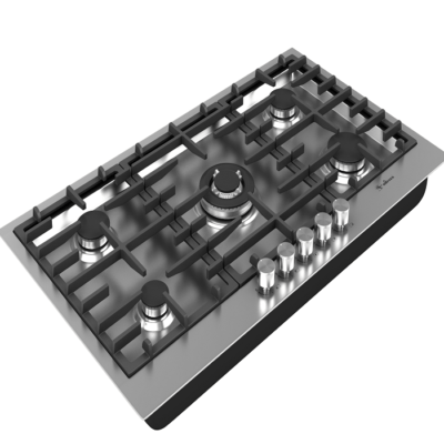 اجاق گاز رومیزی استیل 5 شعله داتیس کد DS 524