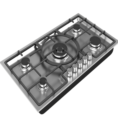 اجاق گاز رومیزی استیل 5 شعله داتیس کد DS 534