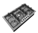 اجاق گاز رومیزی استیل 5 شعله داتیس کد DS 566 - Image 3