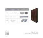 مکانیزم تاپ لاین توکار اسلیم 2 درب اکو (slim-2 Eco) ملونی - Image 2