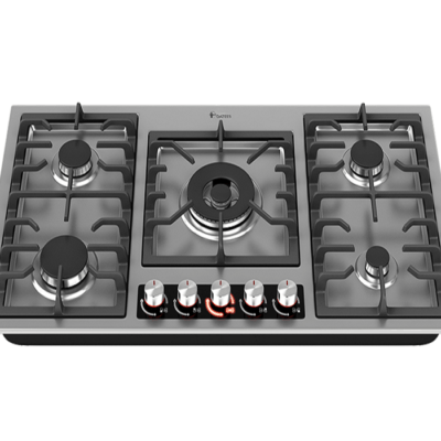 اجاق گاز رومیزی استیل 5 شعله داتیس کد DS_ 533_LED