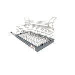سبد چند منظوره 2 طبقه کف ریل ( سبد مواد شوینده ) آی تک کد M_V513