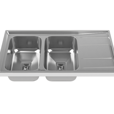 سینک ظرفشویی استیل توکار داتیس کد DB192