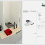 میز اتو ریلی باکس دار داسی کد J021