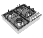 اجاق گاز رومیزی استیل 4 شعله داتیس کد DS 426 - Image 2