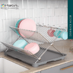 آبچکان رو کابینتی تاشو سینی دار پلاتین کد 2204
