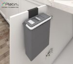 سطل زباله درب آویز پلاتین کد 3691