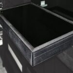 شلف ریلی داخل کمد لباس رنگ مشکی مخمل سایز 60 فانتونی کد J311