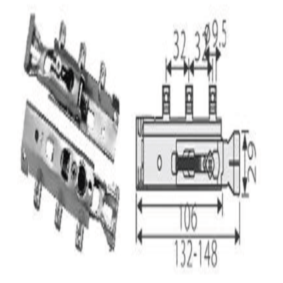 فیتینگ مدل H3 قابل ریگلاژ فانتونی کد M103