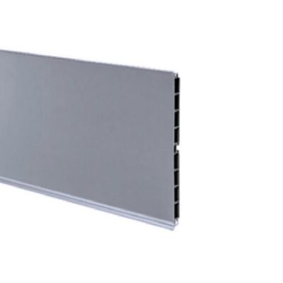 پاخور PVC با روکش آلومینیوم سیلور خش دار ۴ متری ارتفاع 10 سانتی متر فانتونی کد M115