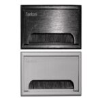 قاب داکت لولایی پلاستیکی رومیزی مدل اکو رنگ مشکی عمق 25mm , طول 160mm , عرض80mm فانتونی کد T371