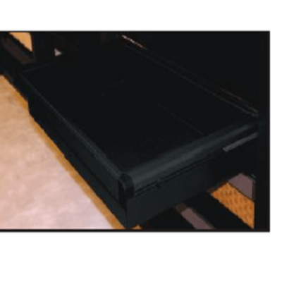 سبد فلزی ریلی داخل کمد رنگ مشکی طرح ایتالین سایز 90 فانتونی کد J536