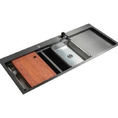 سینک دو لگن 11850/2B آبشاری وارداتی داسی